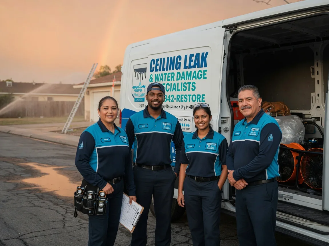 Ceiling Leak Cleanup company in Tamworth, NH
