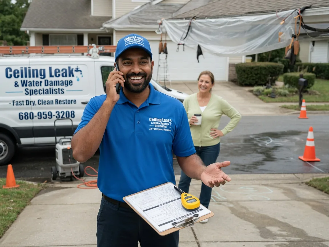 Ceiling Leak Cleanup Tamworth, NH FAQs